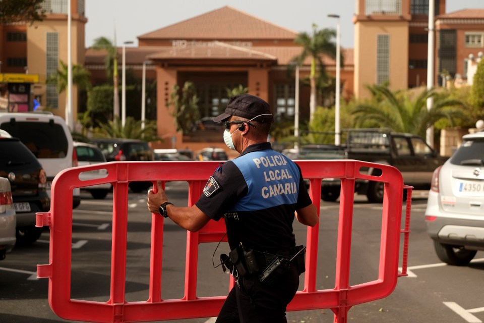 The hotel is now putting procedures in place to control the spread of the virus