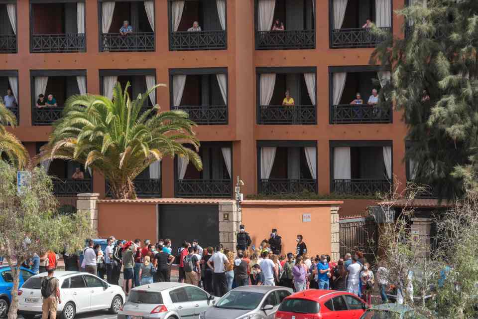  The hotel in Tenerife where an Italian doctor was found to have the virus