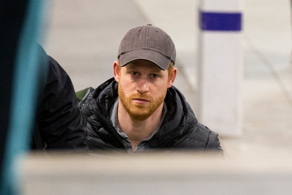  Prince Harry was seen arriving in Edinburgh last night for his last string of engagements