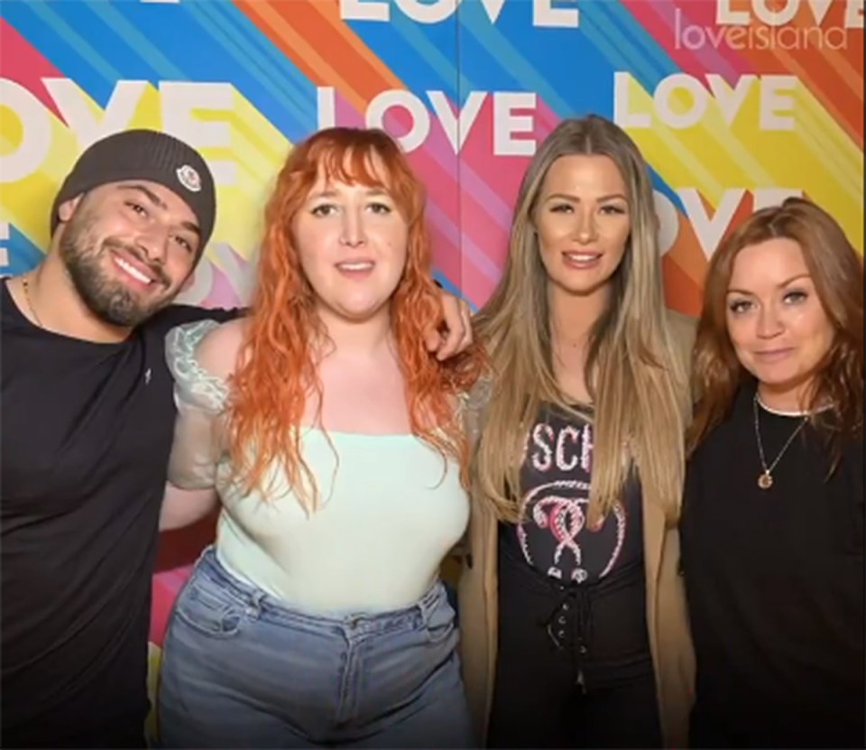 The two previously appeared on Love Island’s podcast together