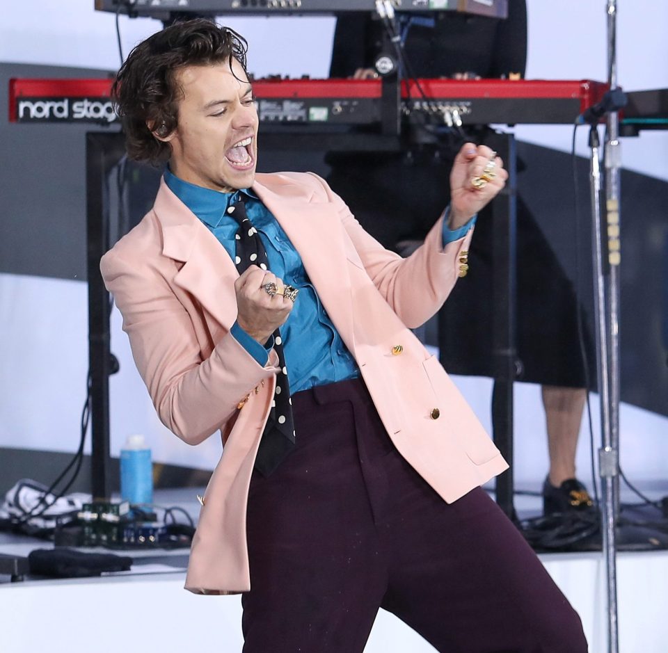  Harry performed on the US show