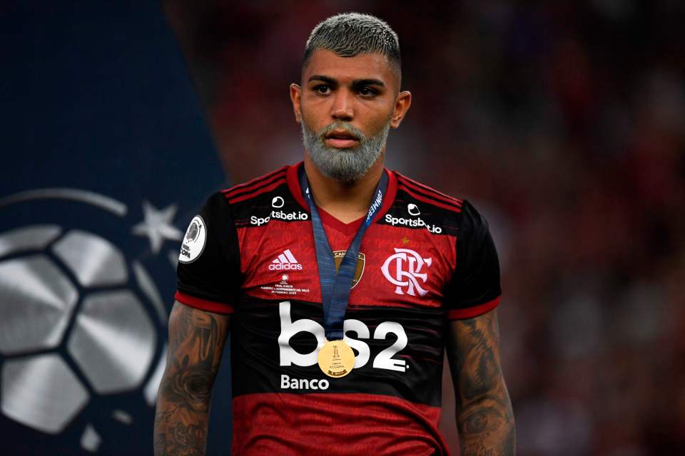  Barbosa joined Flamengo on a permanent deal in January from Inter Milan