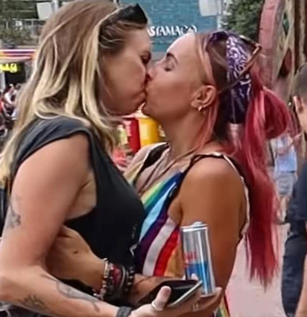  The moment was captured on video during the Gay Pride Parade in Auckland