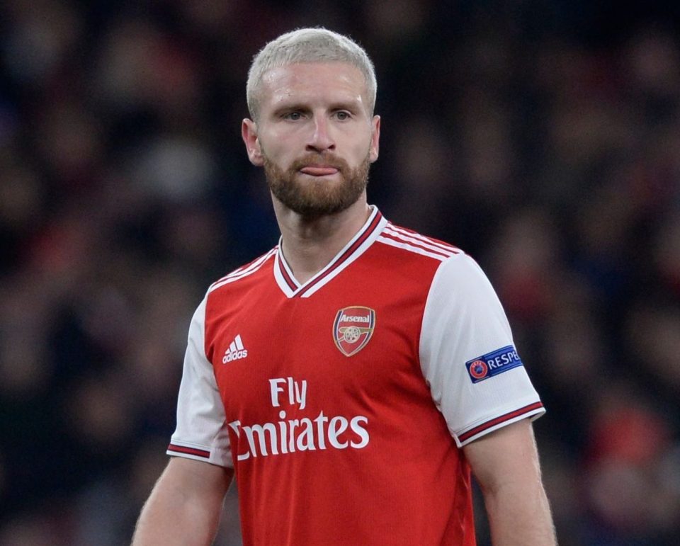  Shkodran Mustafi has made eight appearances in the Premier League this season