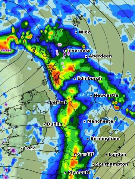  Storm Jorge hit the west coast overnight