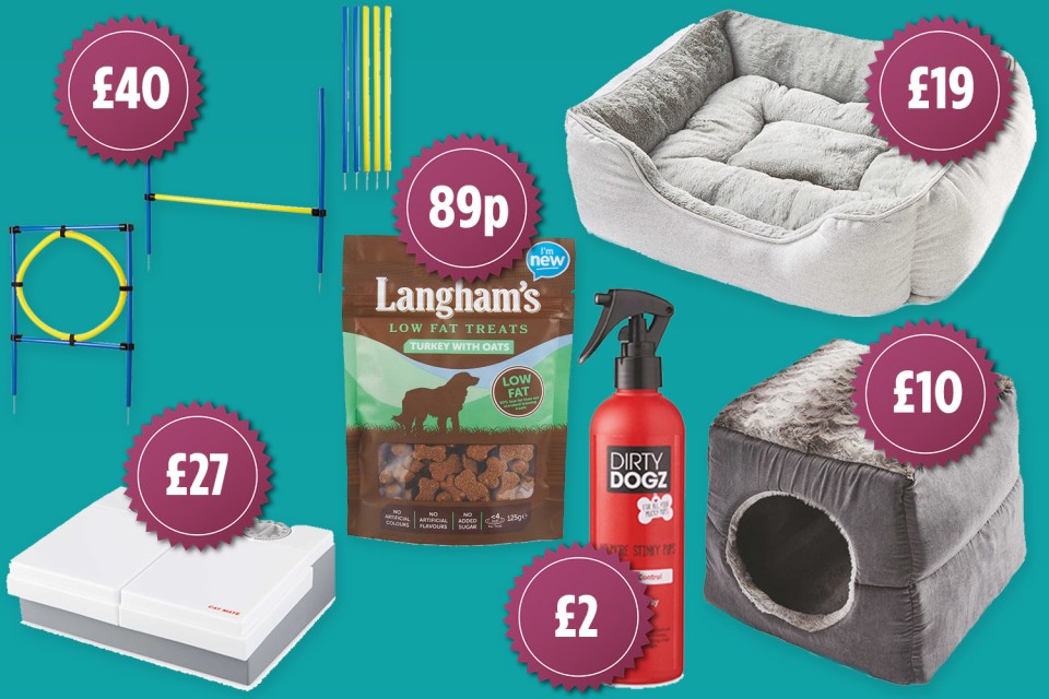  The pet range will be available in stores from Thursday this week