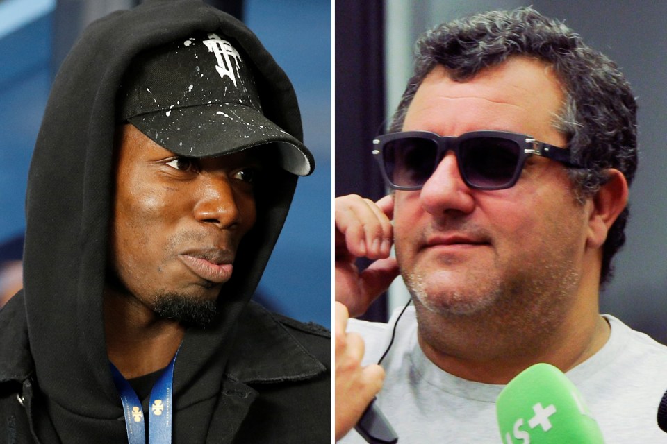  Mino Raiola hit out at Manchester United and Ole Gunnar Solskjaer again, then said Paul Pogba is only committed to the club until the summer