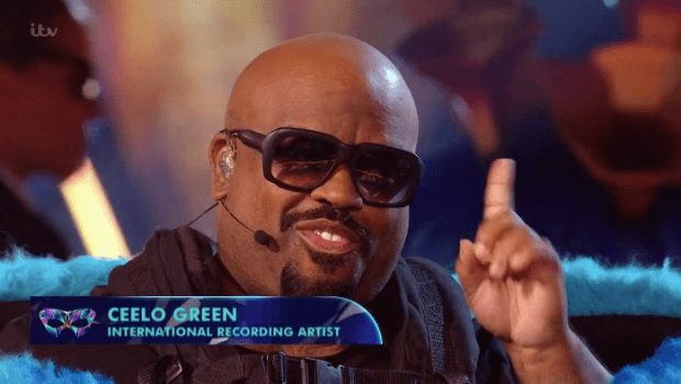  CeeLo emerged under the Monster costume