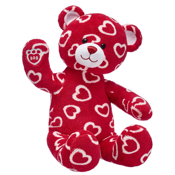  Lovebirds can bag a discount on the Valentine's Day bear at Build A Bear by shopping online