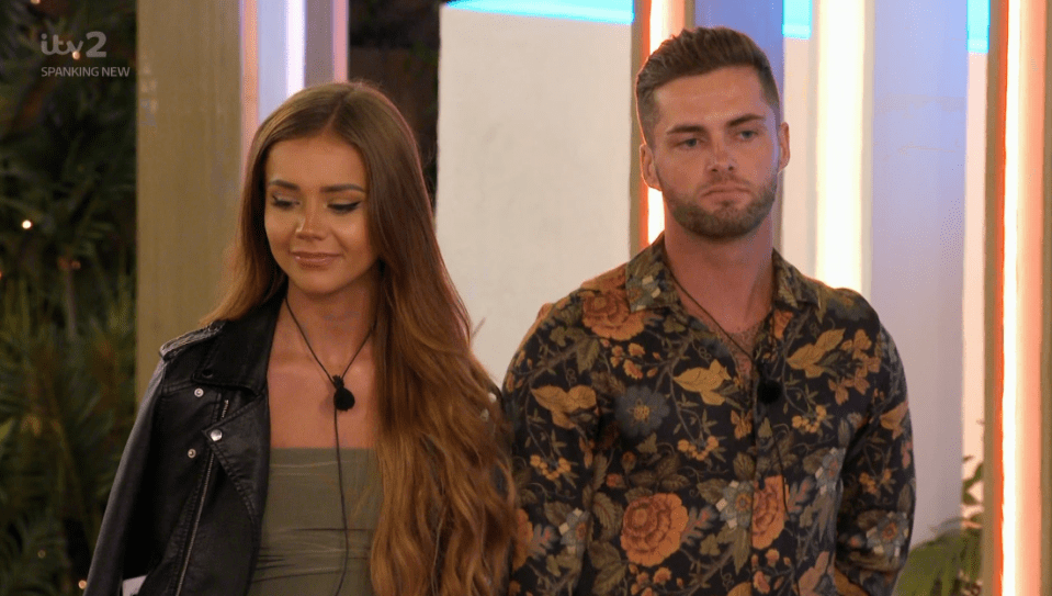  Love Island's Natalia Zoppa and Jamie Clayton were the latest couple to be dumped from the villa