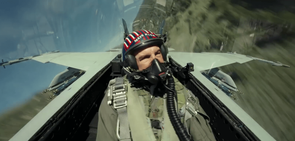  Tom Cruise has been mocked for his intense heavy breathing in Super Bowl’s Top Gun: Maverick trailer