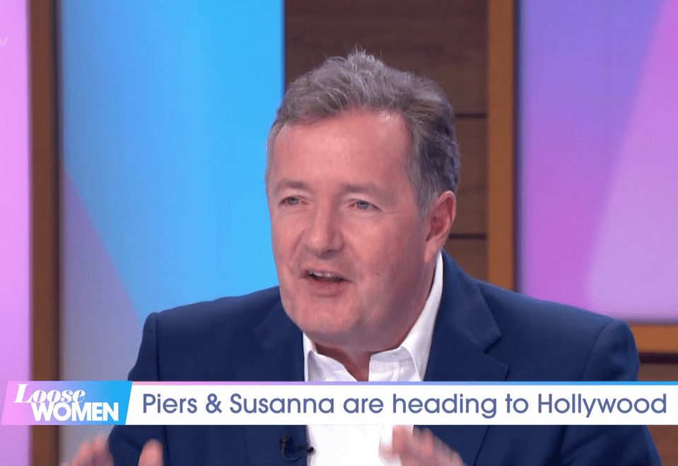 Piers made a cheeky remark thought to be aimed at Phillip on Loose Women