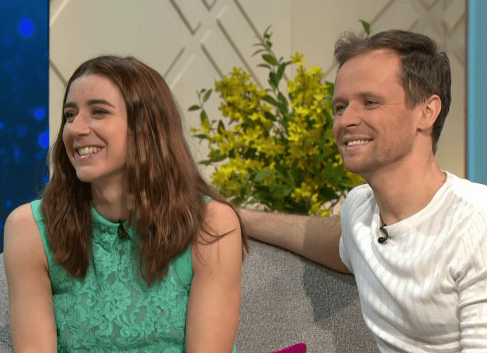  Libby Clegg and Mark Hanretty appeared on Lorraine