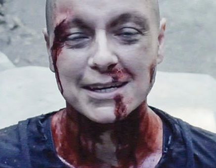 Alpha is played by British actress Samantha Morton