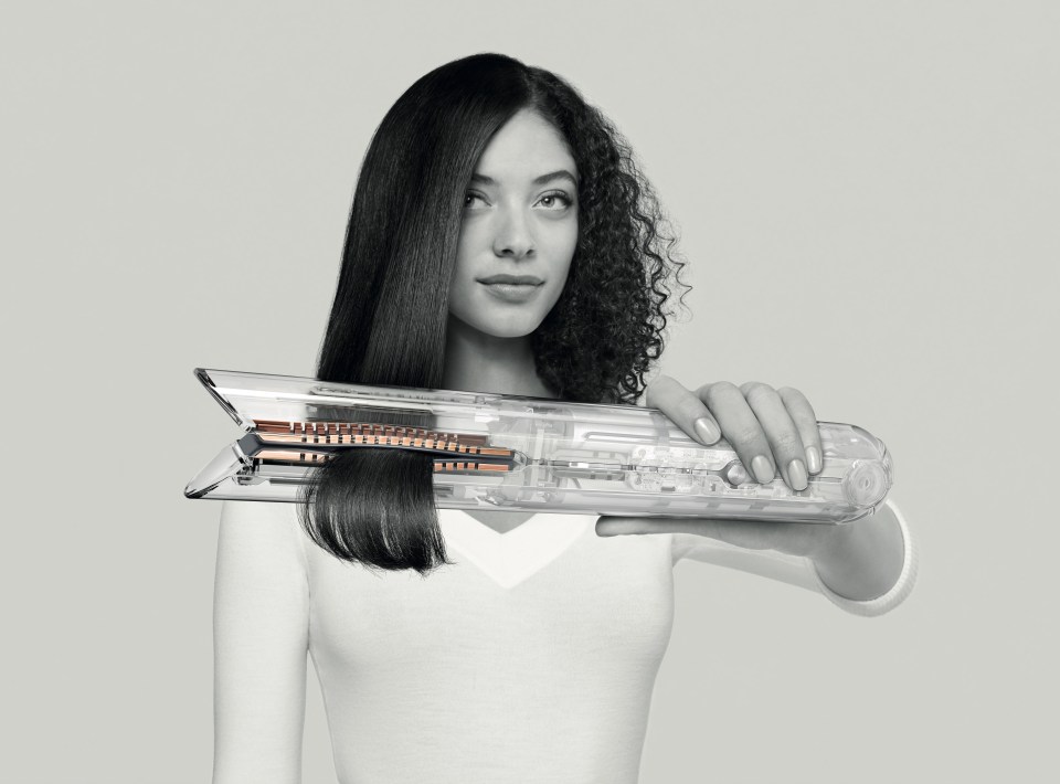 The Corrale is Dyson's first straightener and packed with game changing technology.