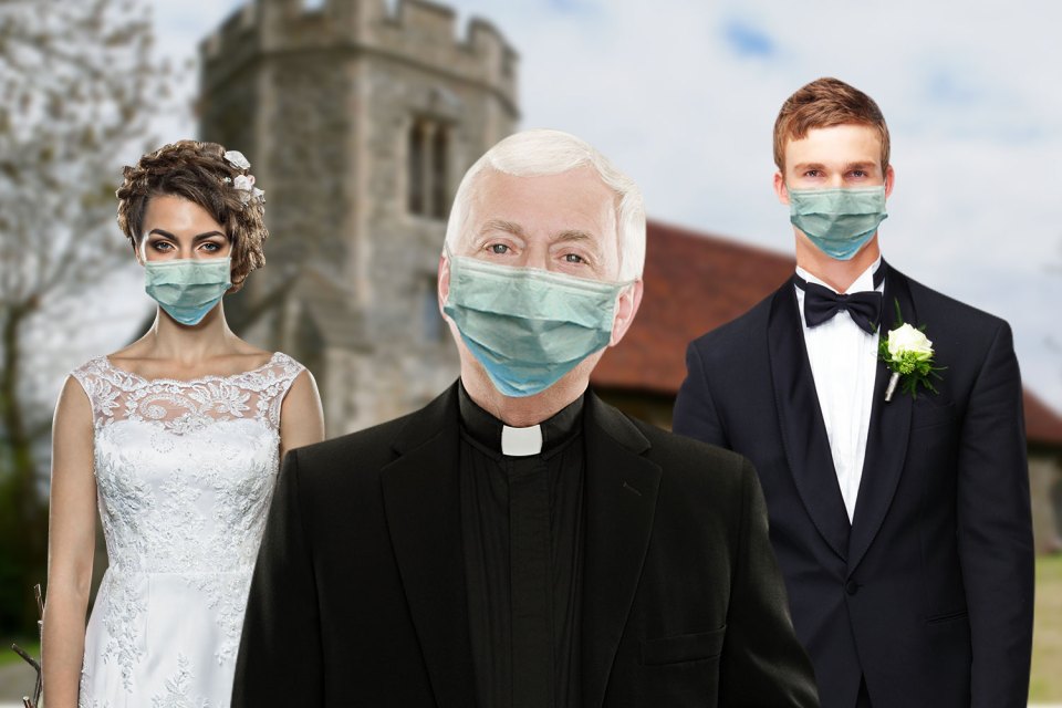  Wedding should be limited to just five people, the Church of England says