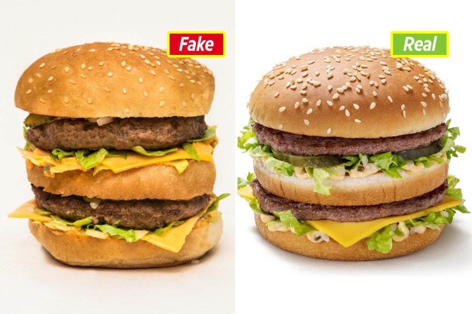  Learn how to fake the popular McDonald's Big Mac