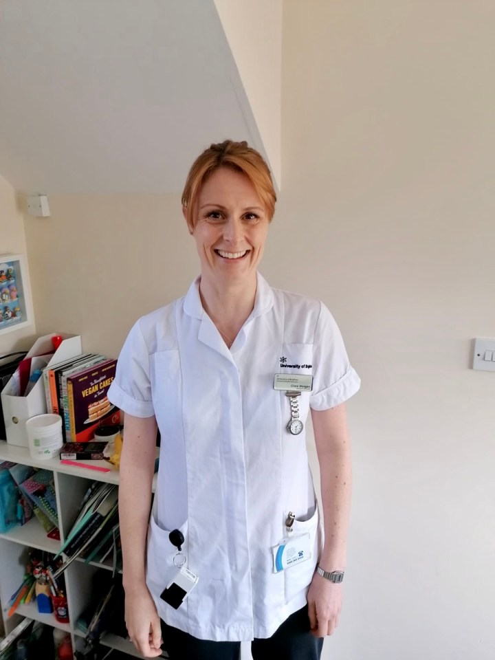 Following the death of Alice, Clare decided to quit her job in civil engineering and retrain as a midwife