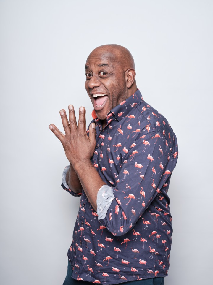  Ainsley admits he overuses the word 'wonderful' especially while writing recipes