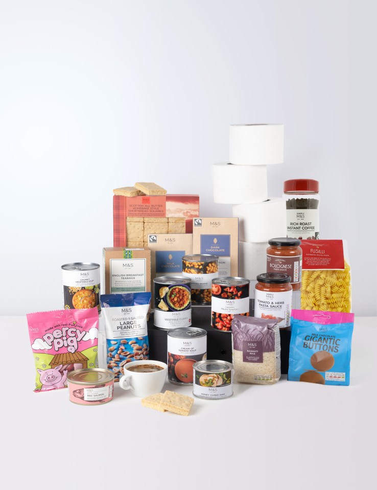 The food box from M&S