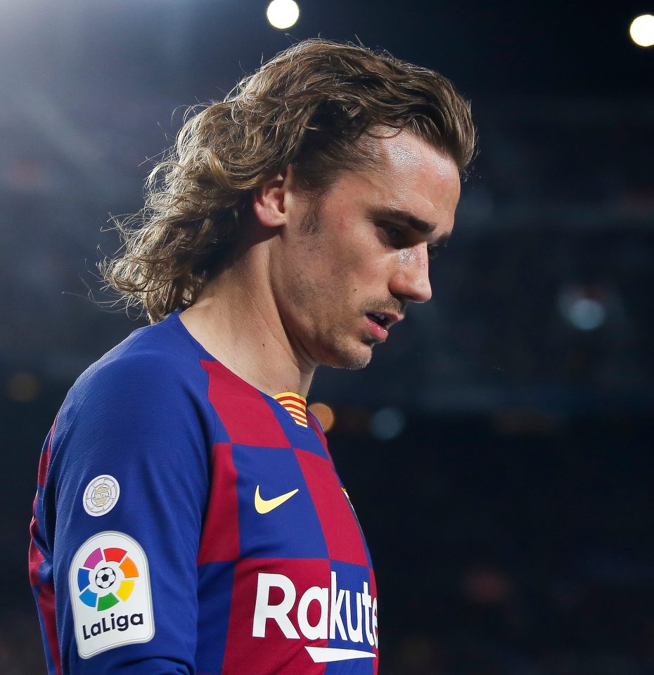  Antoine Griezmann could be on his way to the Premier League despite having signed for Barcelona for £108m in the summer