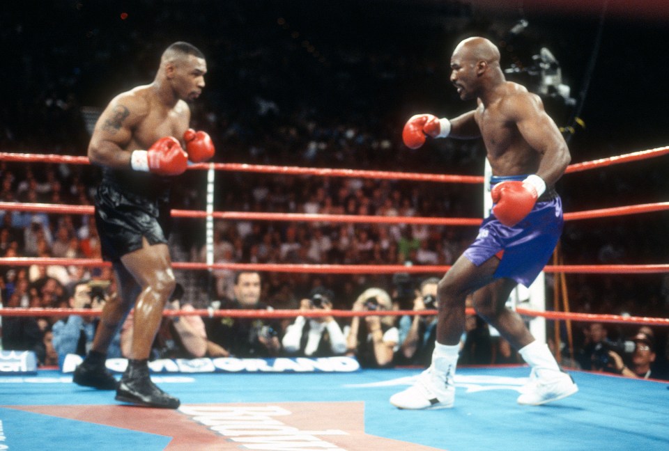  Tyson named Evander Holyfield as the best opponent he ever faced