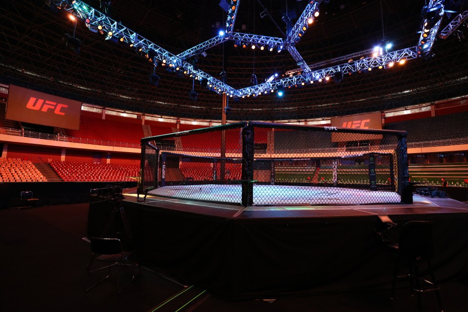  The UFC were forced to stage their UFC event in Brazil behind closed doors