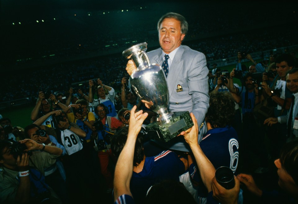  Hidalgo guided France to their first ever major title after winning Euro 1984