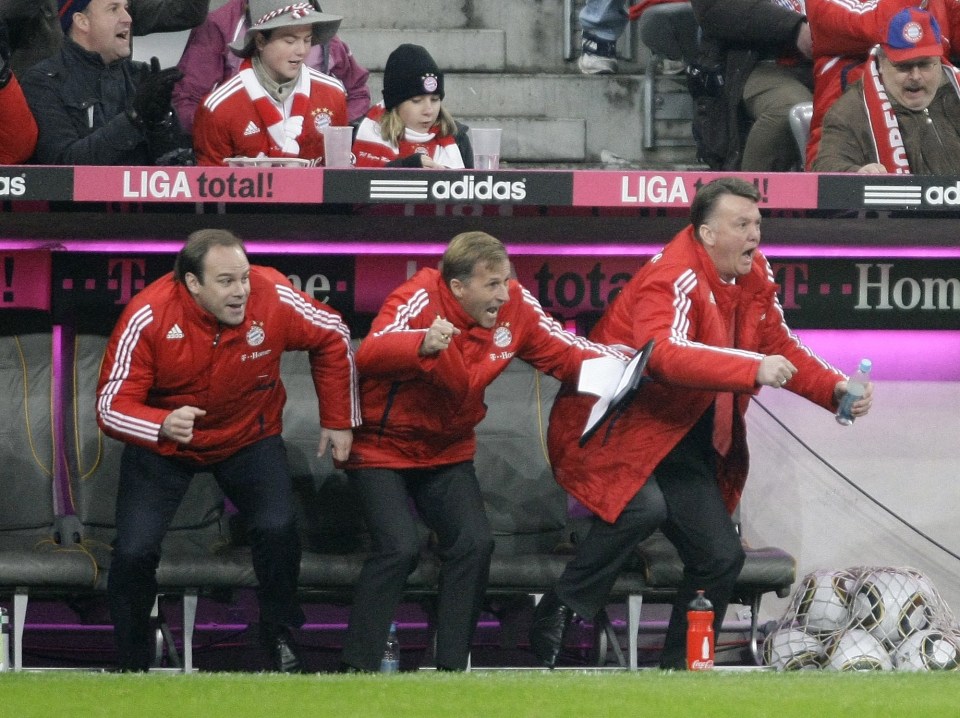 Jonker was Louis van Gaal's assistant at both Barcelona and Bayern Munich