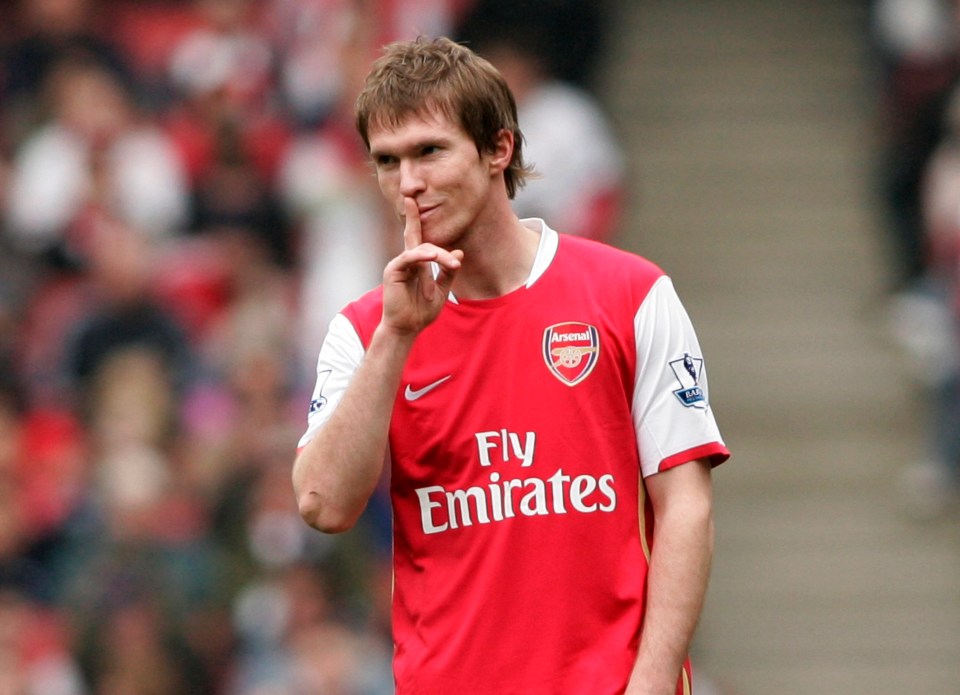  Alexander Hleb was a fans' favourite at the Emirates