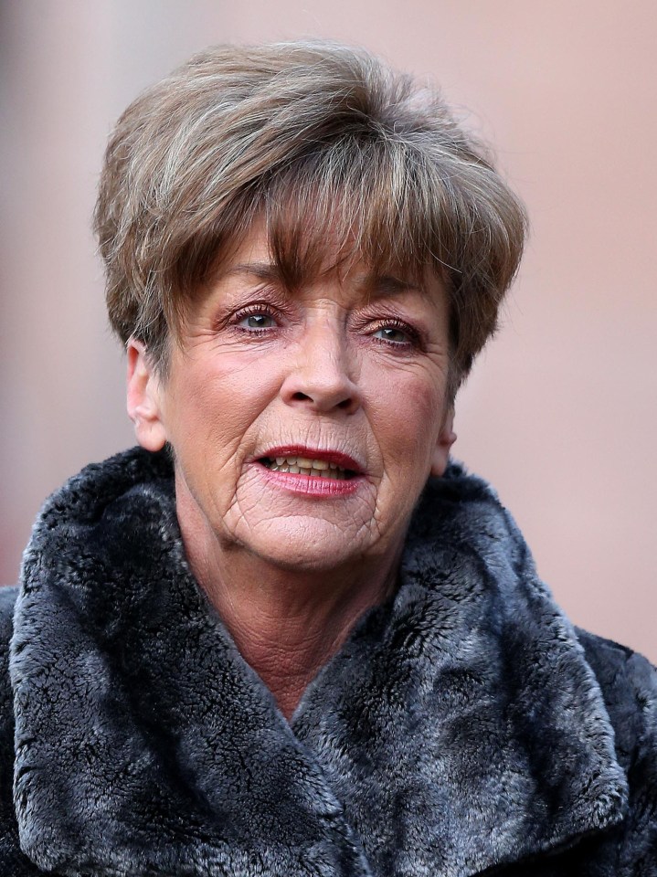  It was a poignant tribute to the late Anne Kirkbride, who played the iconic character