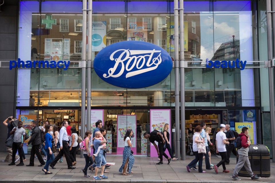  Boots stores remain open for now - although customers are advised to use delivery where possible