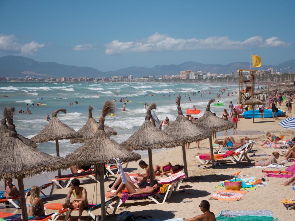  Brits are advised against all but essential travel to Spain including the islands