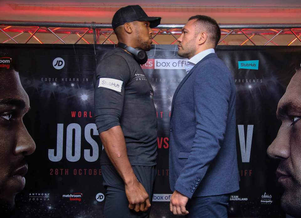  Kubrat Pulev (right) has hired a new trainer to help him prepare to fight Anthony Joshua (left)