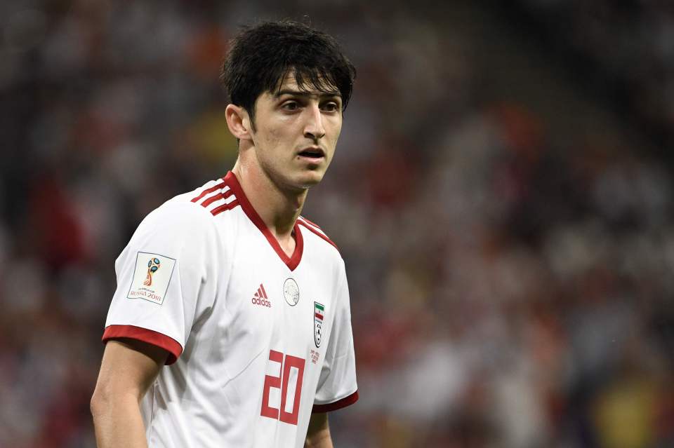  Iranian Messi Azmoun has been linked to Arsenal