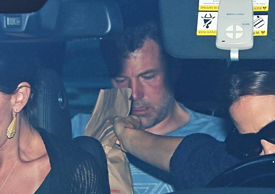  Affleck was driven to rehab by Garner at one of his lowest moments