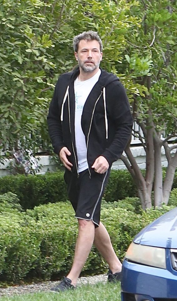  Affleck pictured following one of his stints in rehab