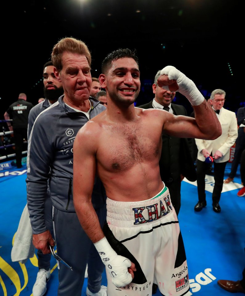  The Bulgarian has hired Amir Khan’s (right) ex-trainer Joe Goossen (left)