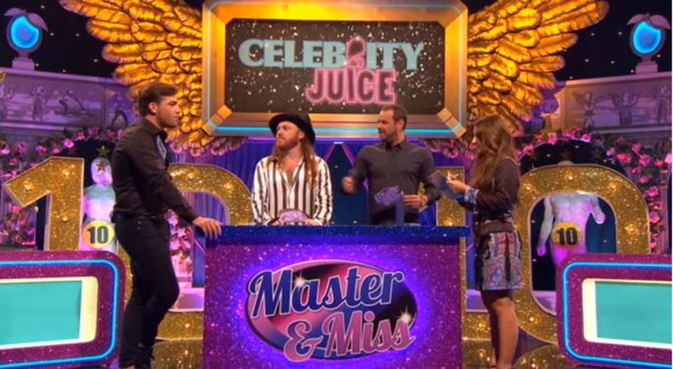  Keith Lemon is host on Celebrity Juice