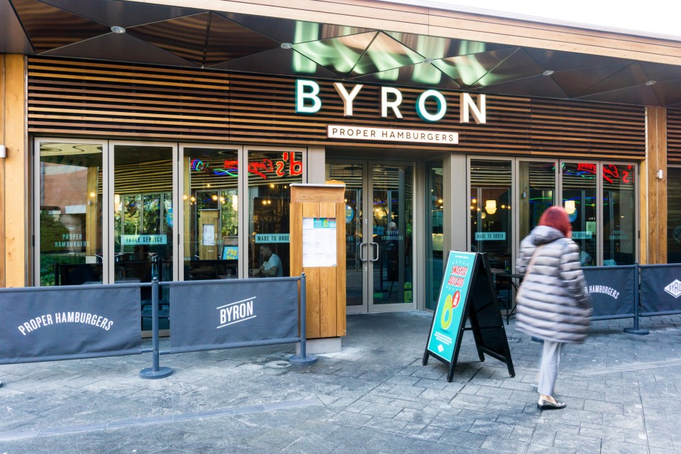 Burger chain Byron set to close nine restaurants