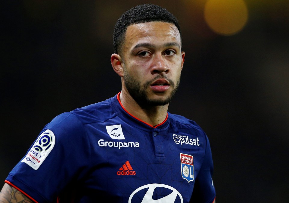 Lazio are lining up a summer swoop for Lyon star Memphis Depay