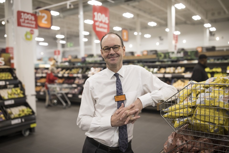  Sainsbury's boss Mike Coupe said the restriction will help staff keep shelves as stocked as possible