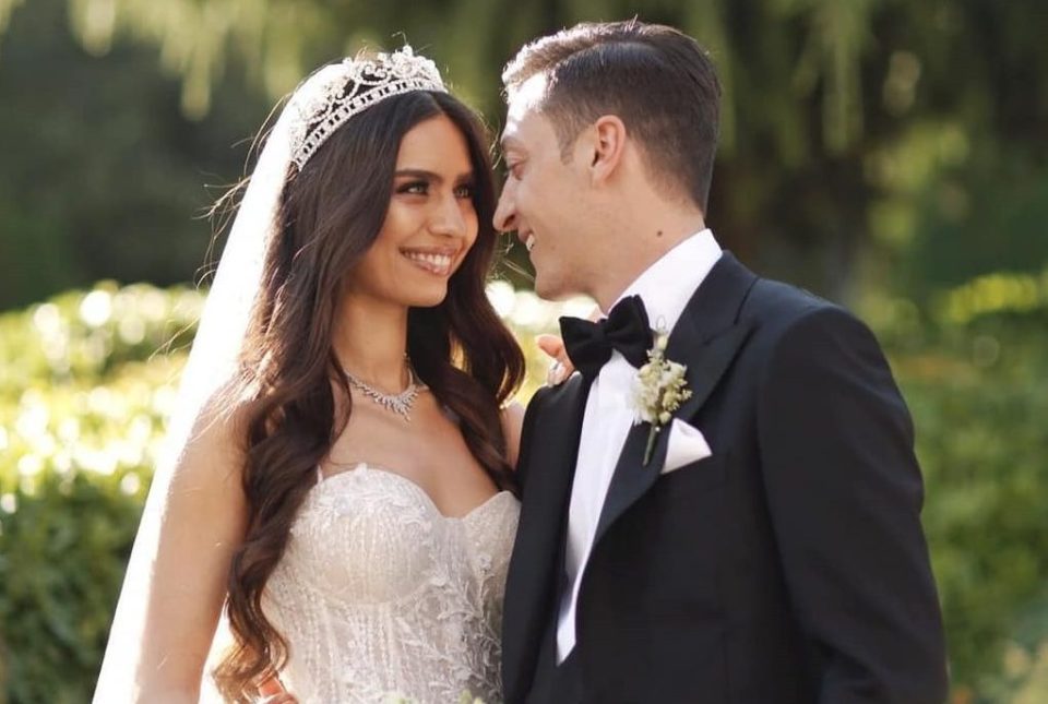  Ozil married former Miss Turkey Amine Gulse in Istanbul last year