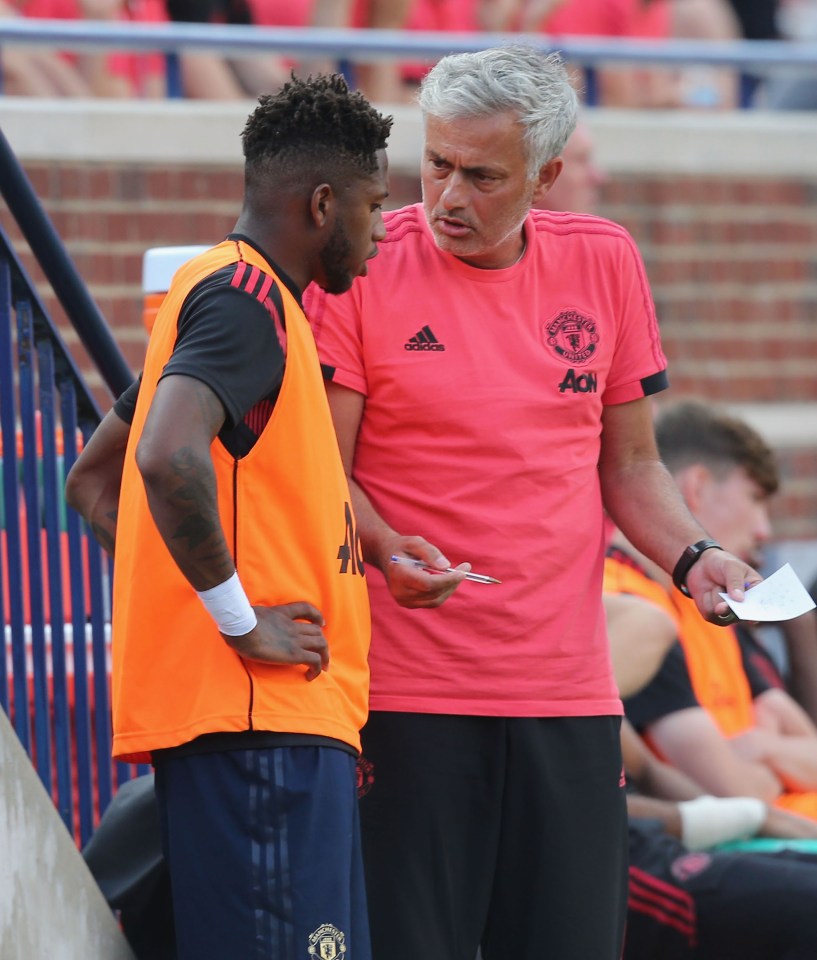  Mourinho lost patience with Fred at Manchester United