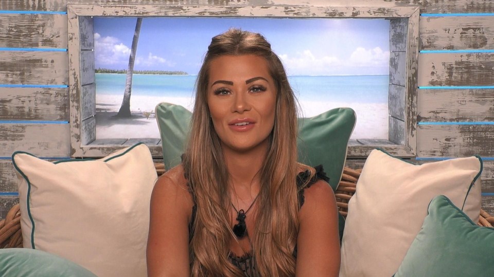 She rose to fame on Love Island last month