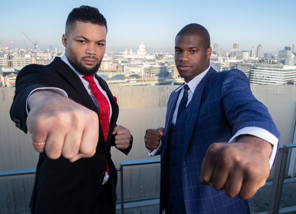  Brit boxers Joe Joyce and Daniel Dubois will clash in a heavyweight blockbuster on July 11