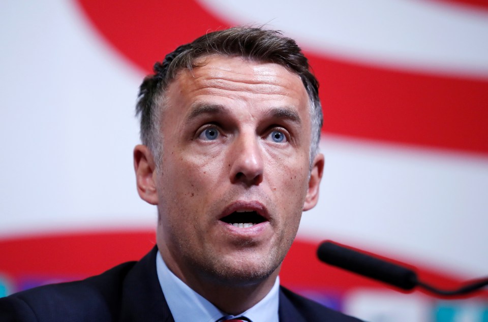  Phil Neville led the Lionesses to the semi-finals of the World Cup last year