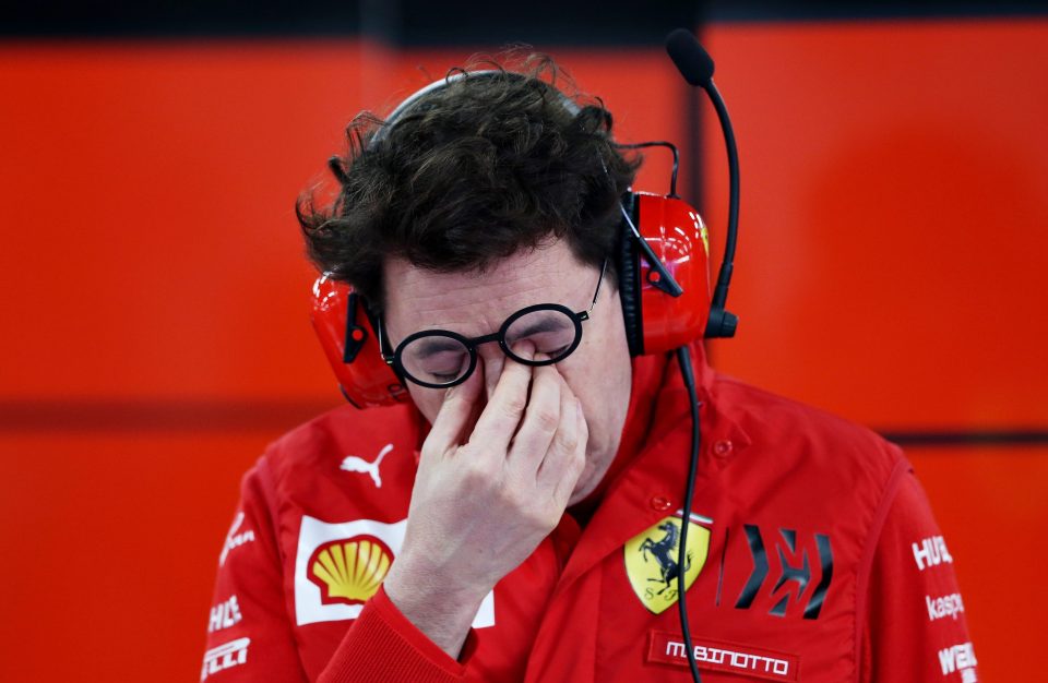  Ferrari chief Mattia Binotto wants to help put a smile back on faces back home