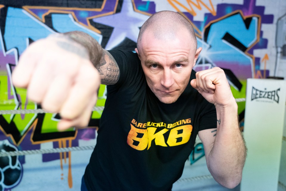  Chris Rice, 42, is preparing for his first bare-knuckle fight