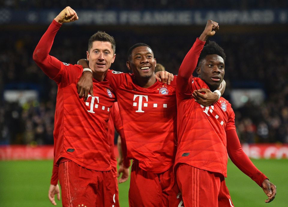  Davies is now a fully-fledged star at Bayern and was Man of the Match in the thumping Champions League win over Chelsea